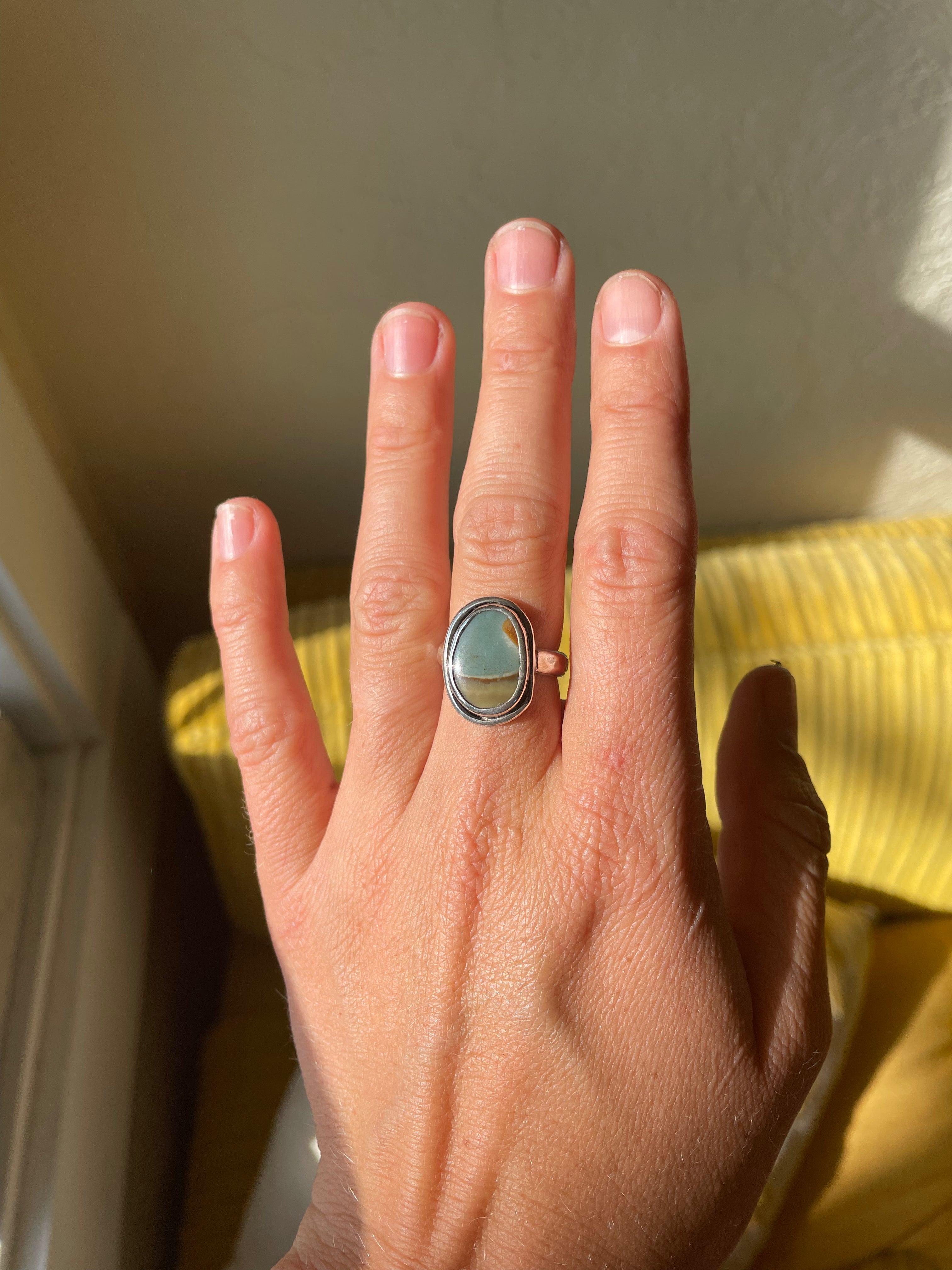 Coastal Dreams Jasper Ring #2
