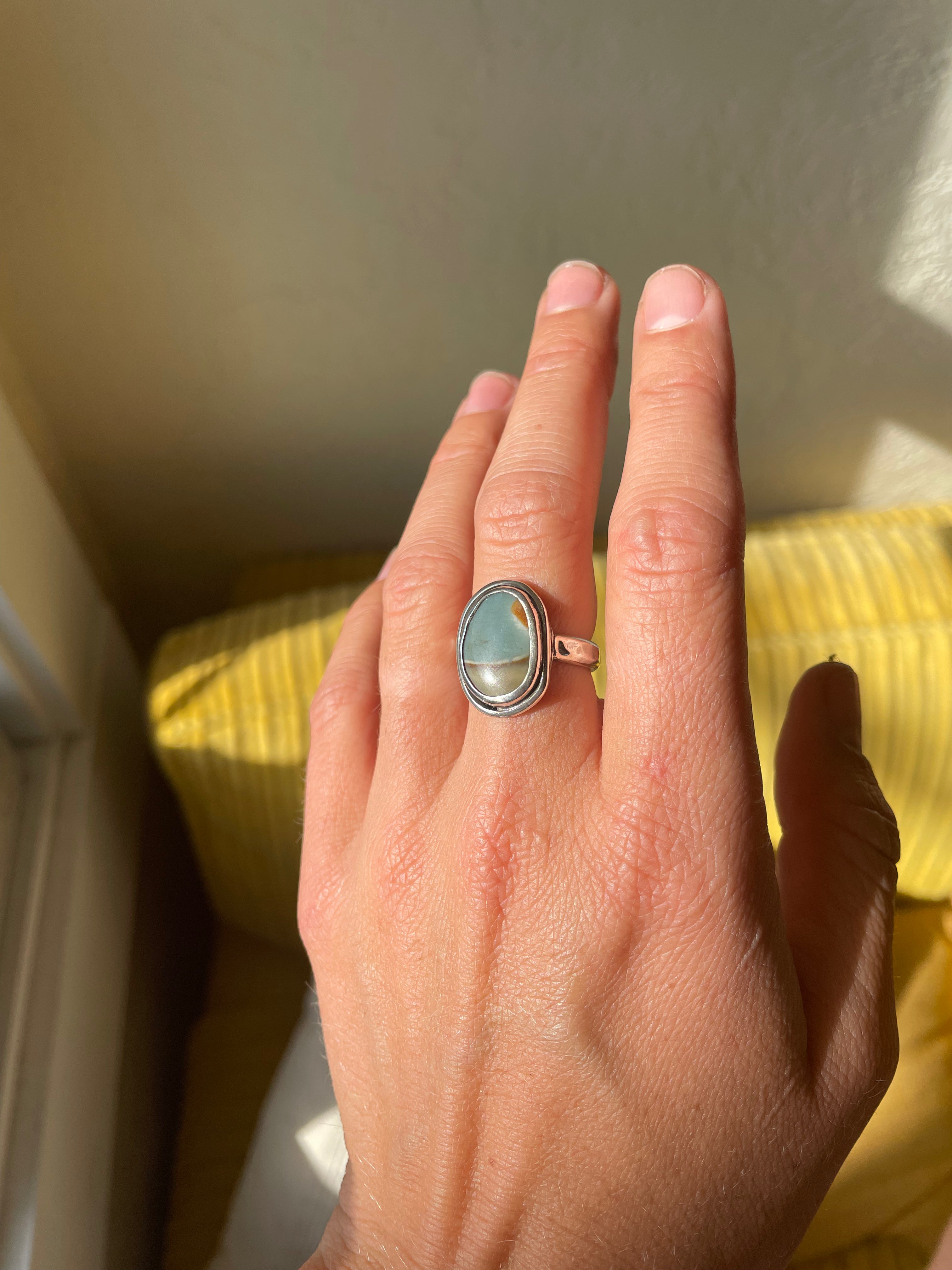 Coastal Dreams Jasper Ring #2
